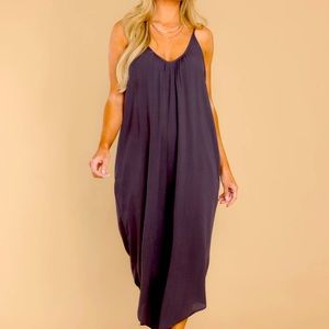 Free Your Mind Charcoal Jumpsuit